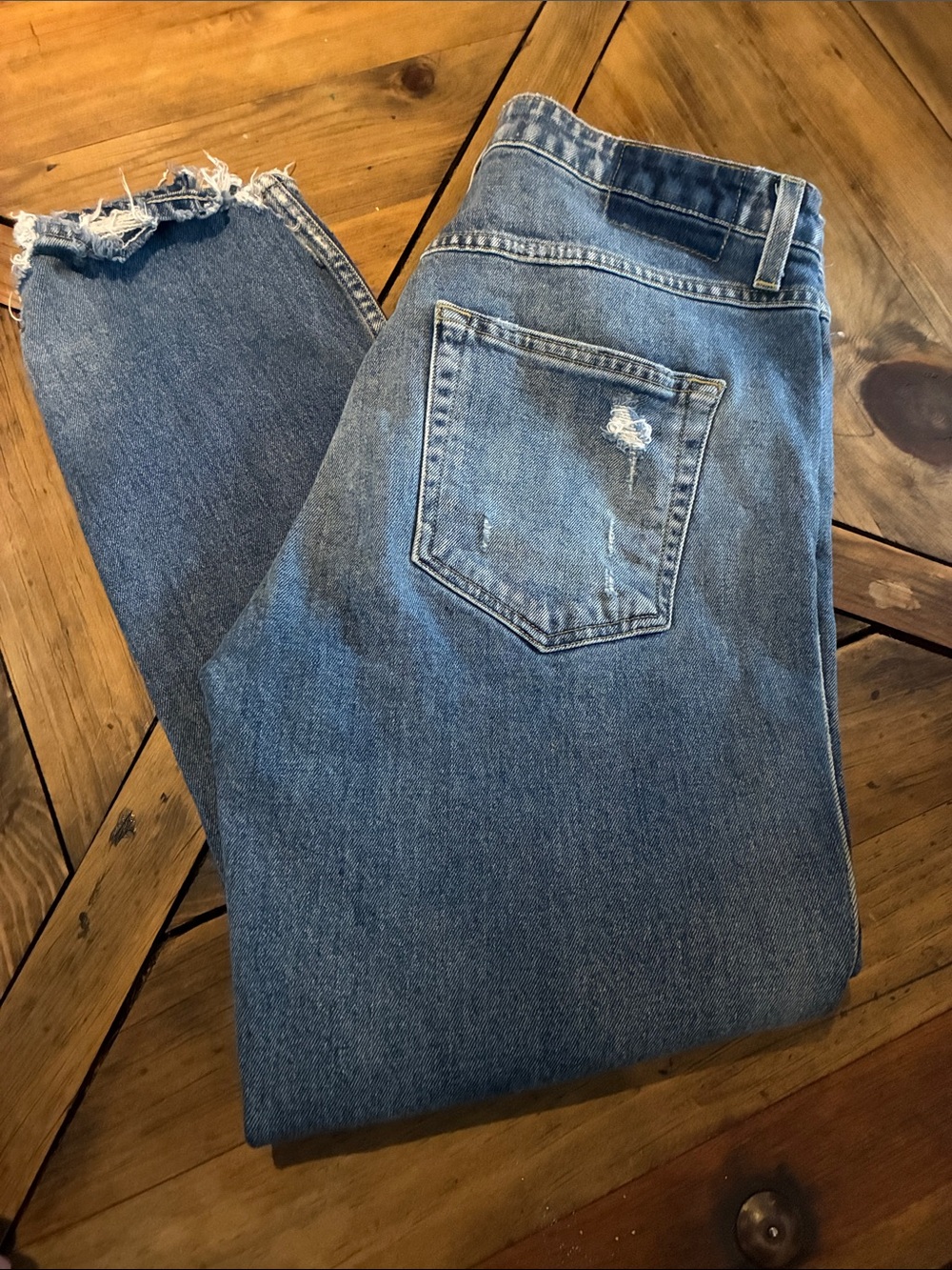 AMO High Rise Stix Crop - Picture 6 of 11